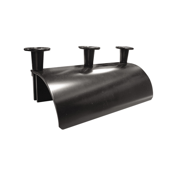 Chatsworth Products Cpi 5"W RADIUS DROP FOR MISC, RUNWAY STRINGER, INCLS 2 CABLE, SPOOLS, BLACK 174216